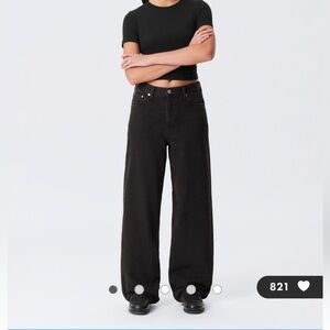 Weekday Rail Mid Loose Jeans